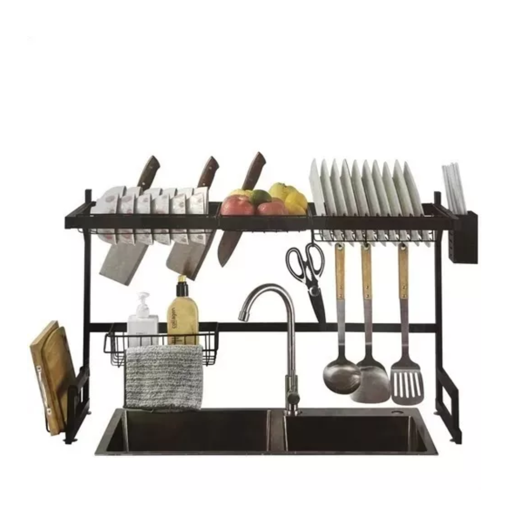 Miniatura 4 de Escurridor Platos Cocina Fregadero Acero